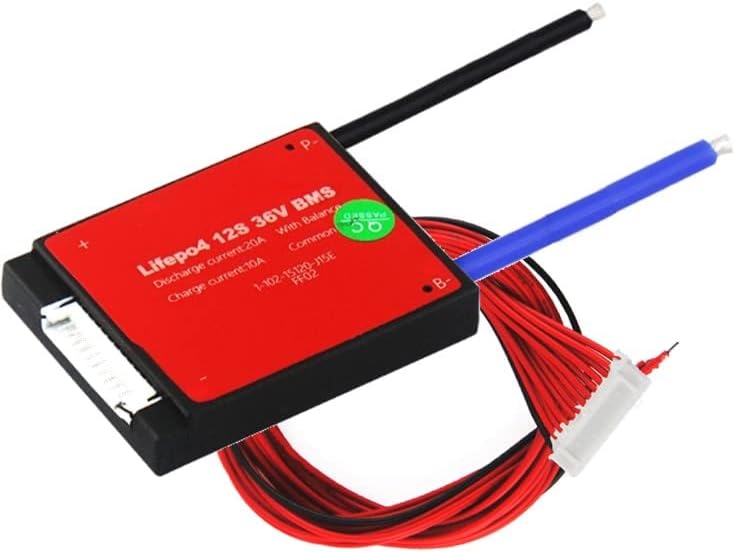 TECNOIOT 1 STÜCKE 12 S 36 V 20 A LiFePO4 Lithium Batterie Schutzplatine BMS PCB Board mit Balance 12