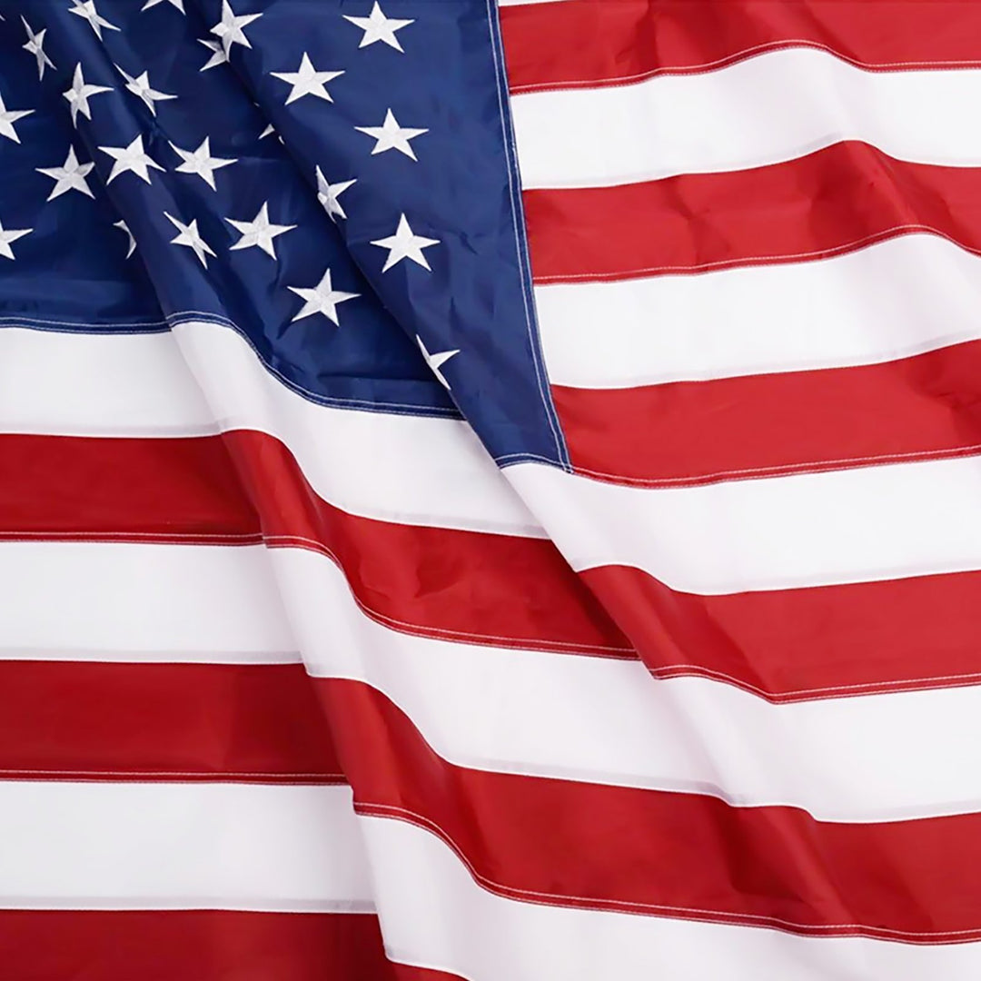 Anley EverStrong Series Amerikanische US-Flagge 2 x 3 Fuss, strapazierfähiges Nylon – bestickte Ster