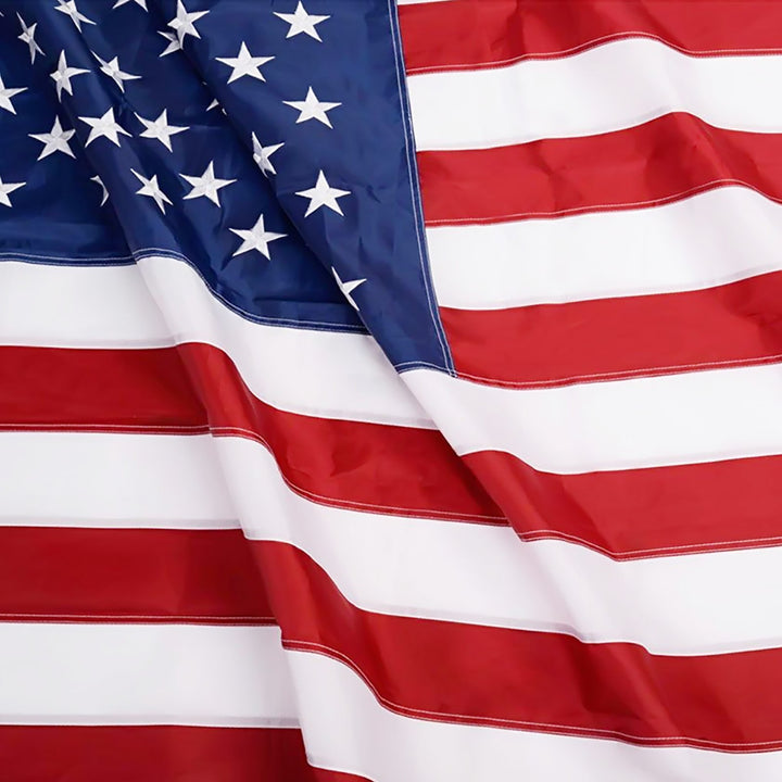 Anley EverStrong Series Amerikanische US-Flagge 2 x 3 Fuss, strapazierfähiges Nylon – bestickte Ster