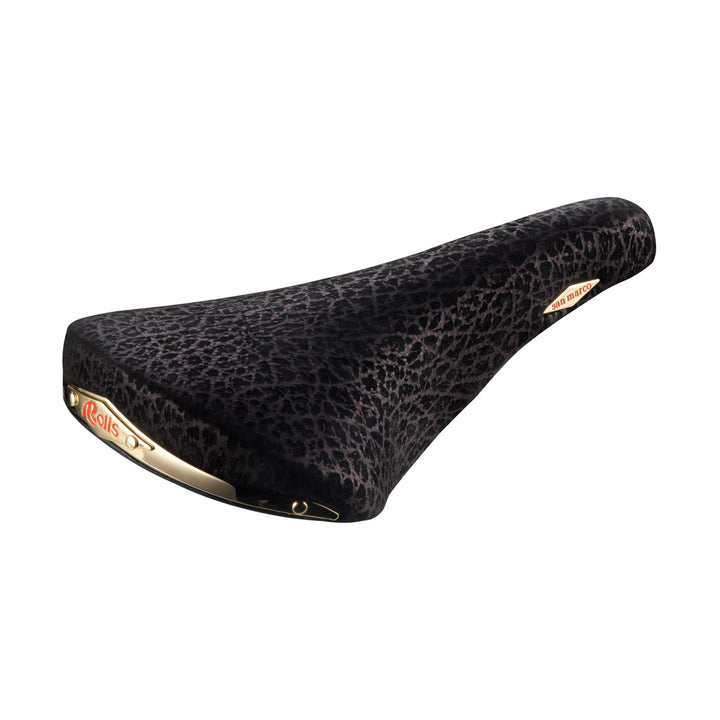 Selle San Marco Unisex – Erwachsene Rolls Sättel Einheitsgrösse schwarz - Schwarz / Schwarz, Einheit