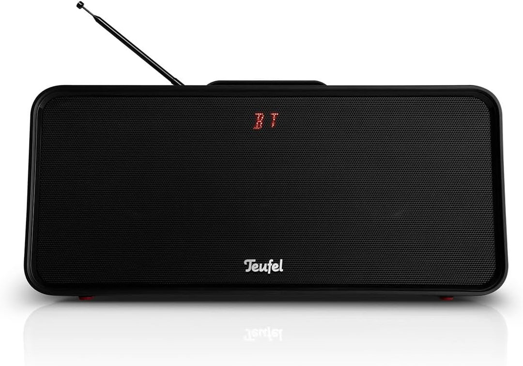 Teufel BOOMSTER Robuster Bluetooth Lautsprecher mit 2.1-Stereo-System Soundsystem DAB+ und FM-RDS-Ra