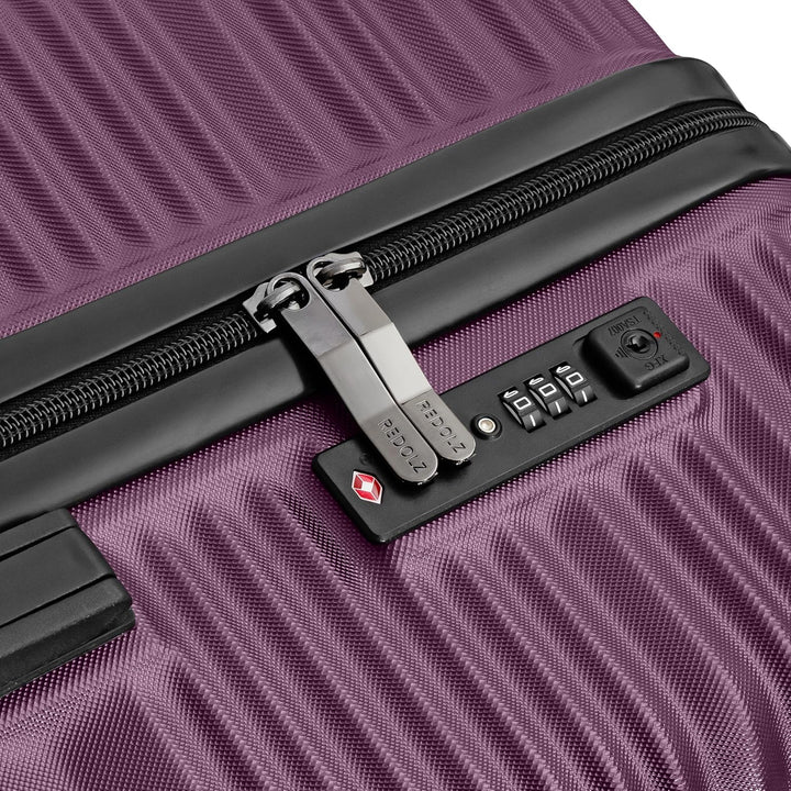 REDOLZ Kleiner Hartschalen Kabinen-Koffer | Cabin-Trolley 35 x 20 x 55 cm aus hochwertigem ABS-Mater