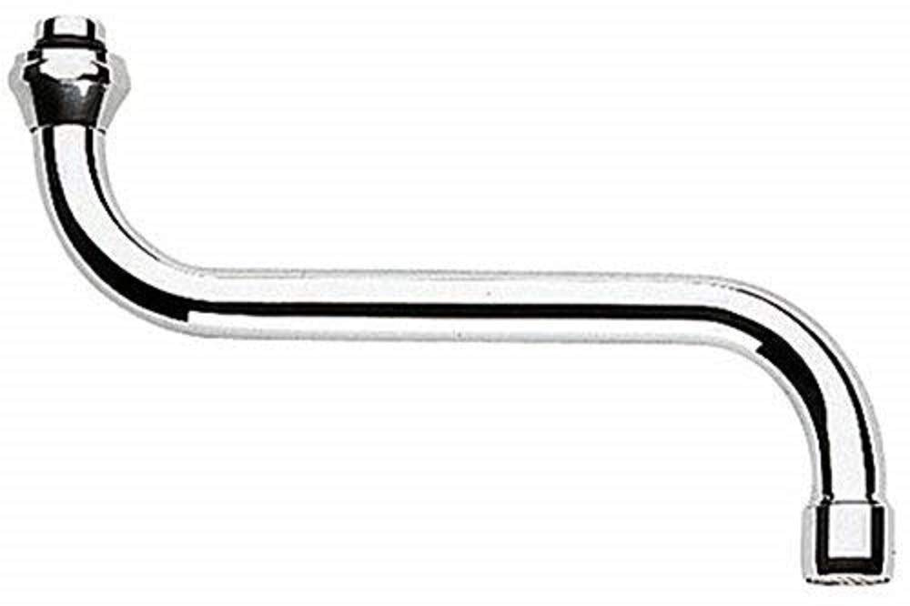 Grohe S-Auslauf DN15 für Küchenwand-batterie Ausladung 200 mm, chrom 13084000, 200 mm
