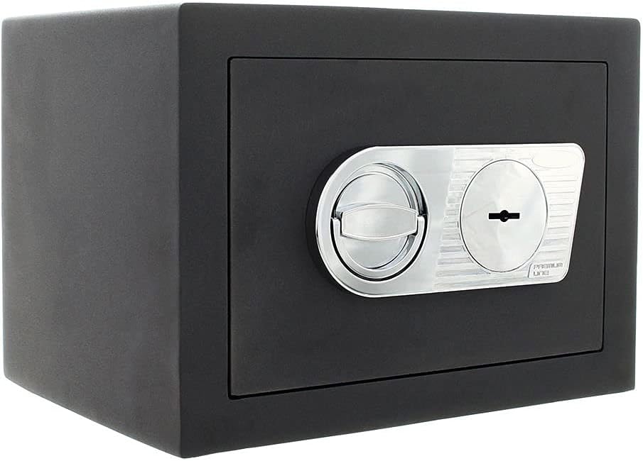 SafeHero Möbeltresor Klasse 1 EN 1143-1 Secureo Falcon 1 | H280xB370xT280 mm | 30 kg | Doppelbartsch