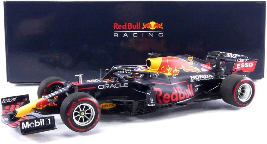 Minichamps 110211433 1:18 Red Bull Racing Honda RB16B-Max Verstappen-Winner Dutch GP 2021 Collectibl