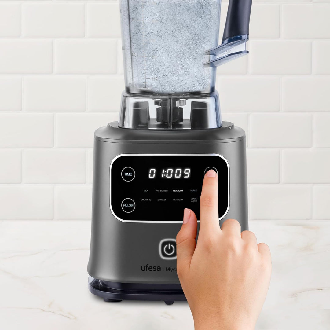 Ufesa Mystiz Topaz Standmixer, 2000W Leistung, 2L Tritan-Krug, Elektronische Geschwindigkeitssteueru
