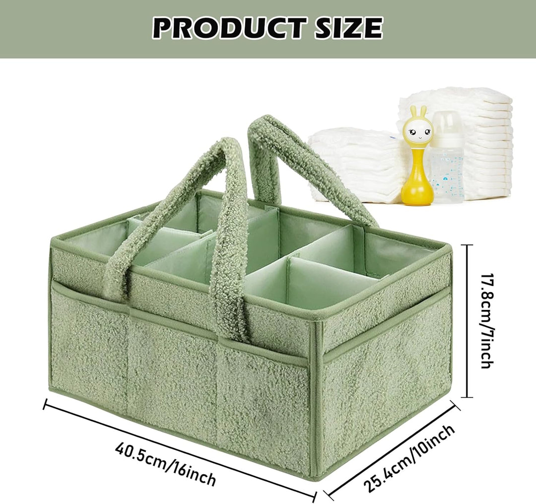 Baby Wickel Organizer für Wickelutensilien, Wickeltasche Organizer, Wickeltisch Organizer, Wickelkor