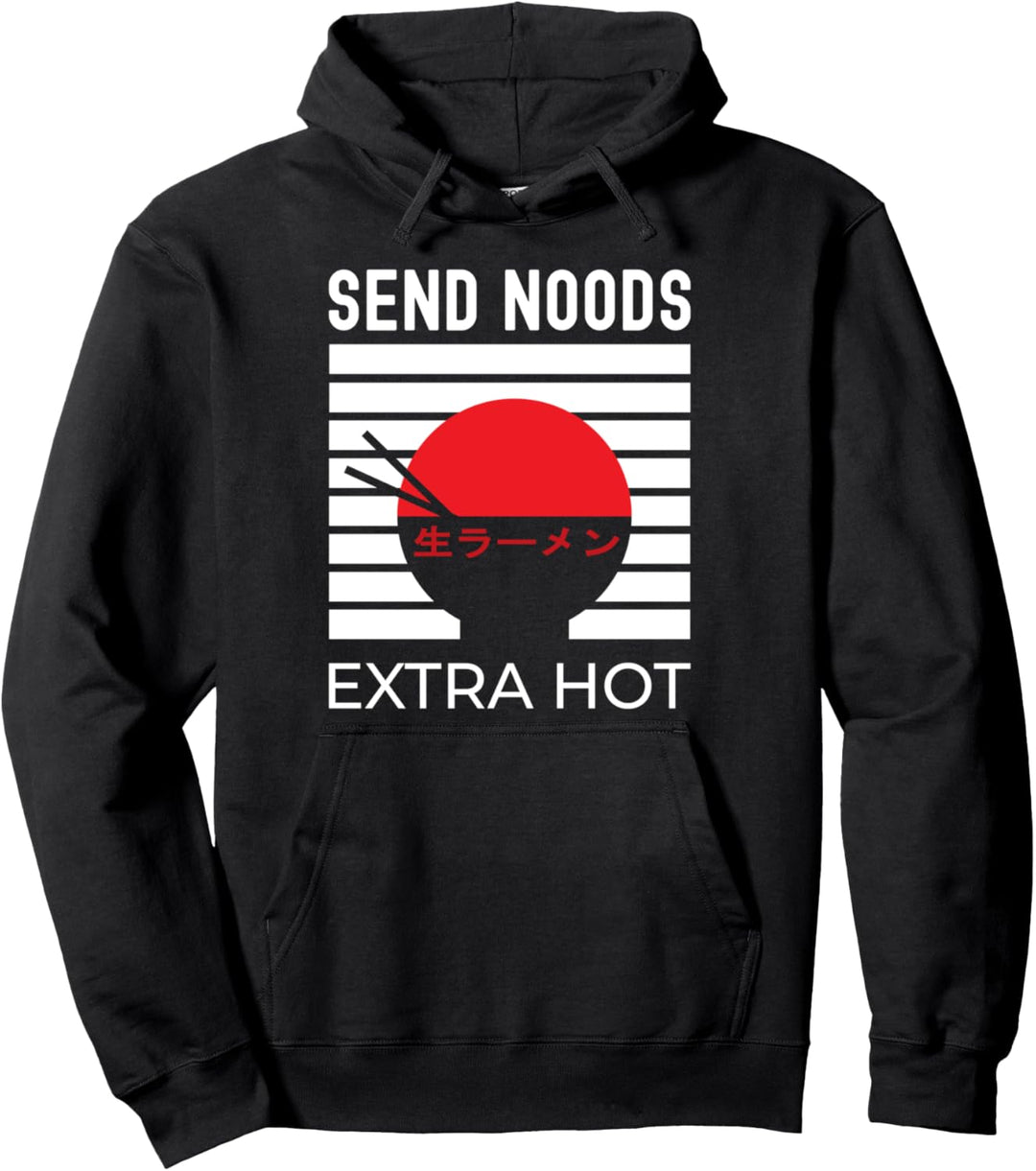Ramen Nudeln Pho Suppe Cup Ramen Bowl Anime Send Noods Pullover Hoodie