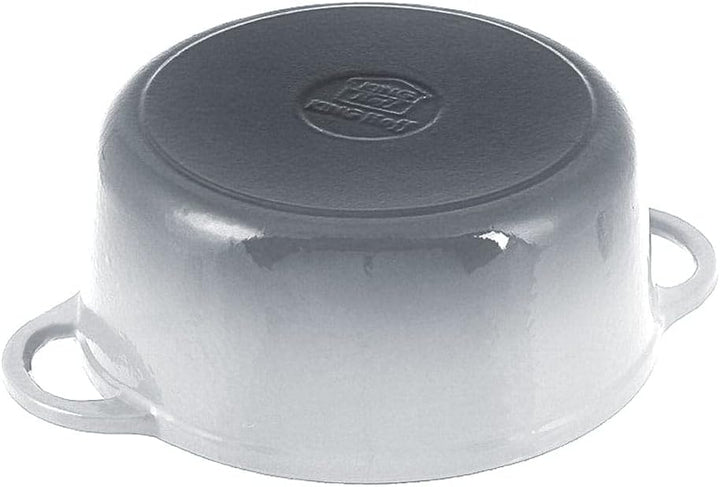 Emailliert Gusseisen Bräter Töpf Röster Schmortöpf KINGHOFF (2,4L), 2,4L