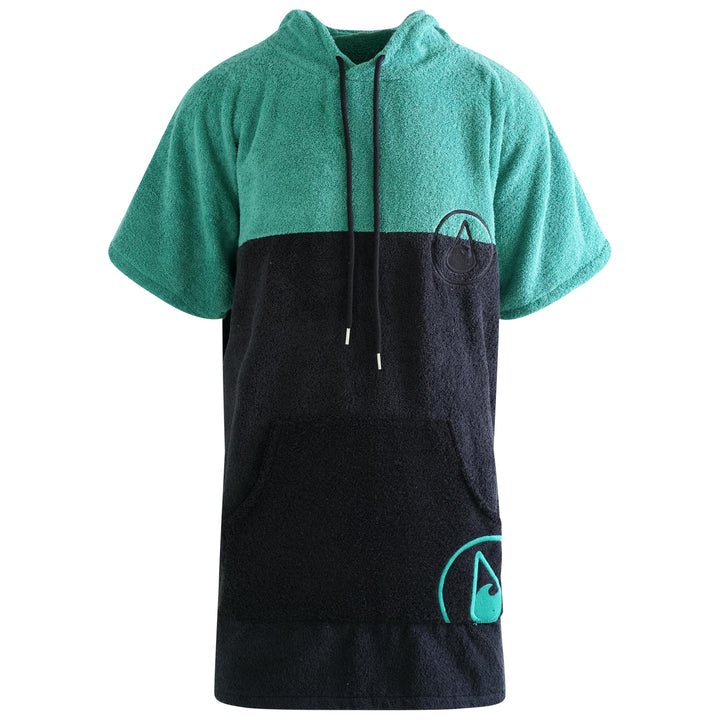 WAVE HAWAII Poncho Aveiro Surfponcho 100% Baumwolle für Körpergrössen von 170-200 cm Umkleidehilfe f