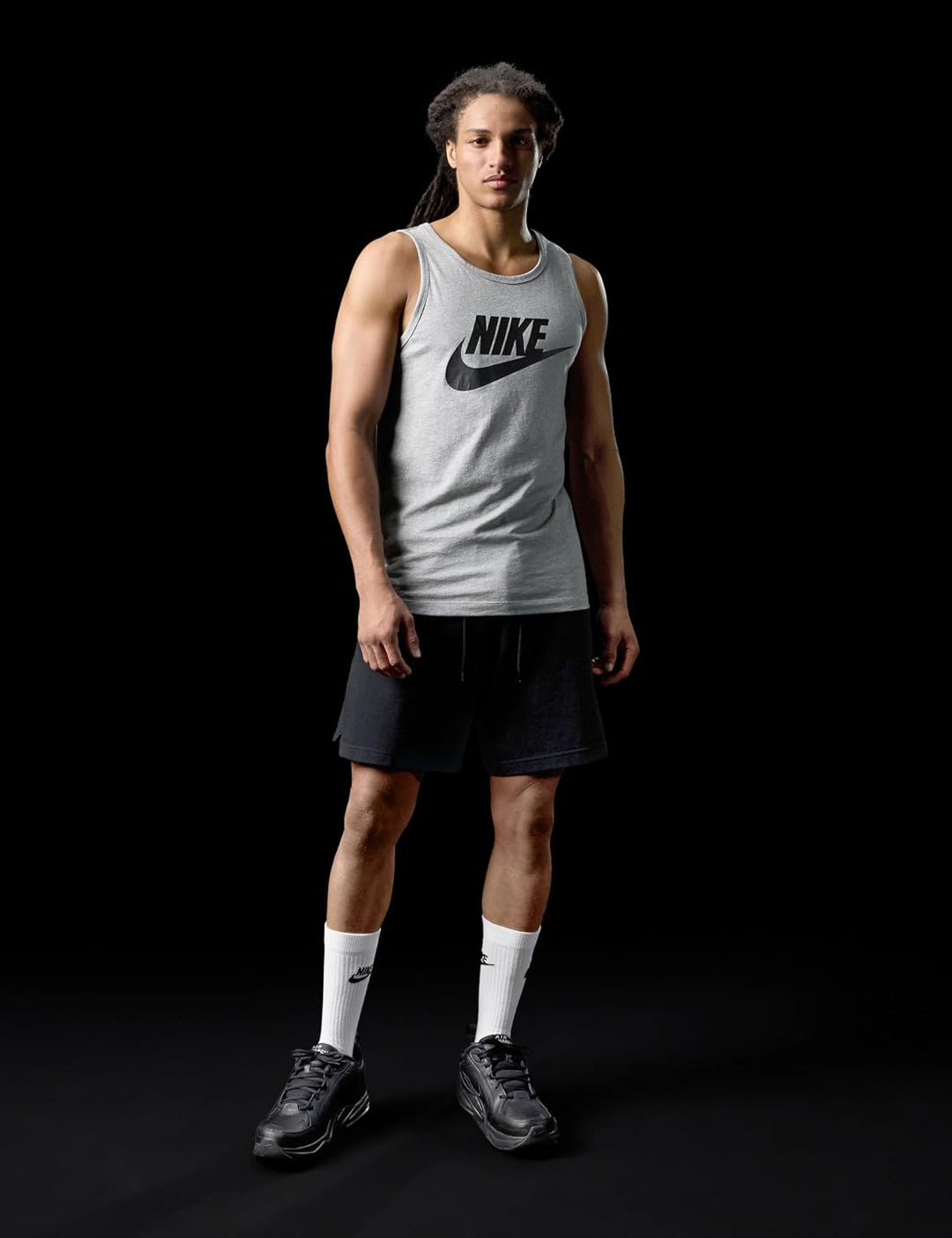 NIKE Herren kurzarm Shirt Squad Flash Training Top 2 44 EU Schwarz, 44 EU Schwarz