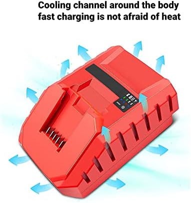 Akkuladegerät 100‑240V Akkuladegerät Tragbares Ersatzladegerät Elektrowerkzeugzubehör für Hilti 12V