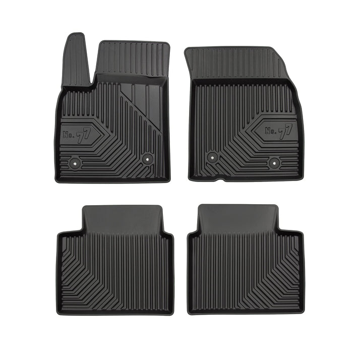 FROGUM No.77 Gummimatten Ganzjahresset von Auto Fussmatten Autofussmatten für Ford Focus IV ab 2018
