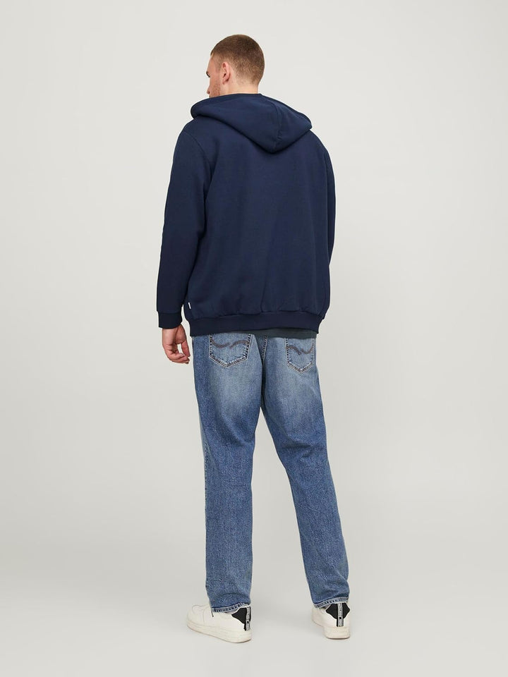 JACK & JONES Hoody Herren mit Kapuze S Navy Blazer, S Navy Blazer