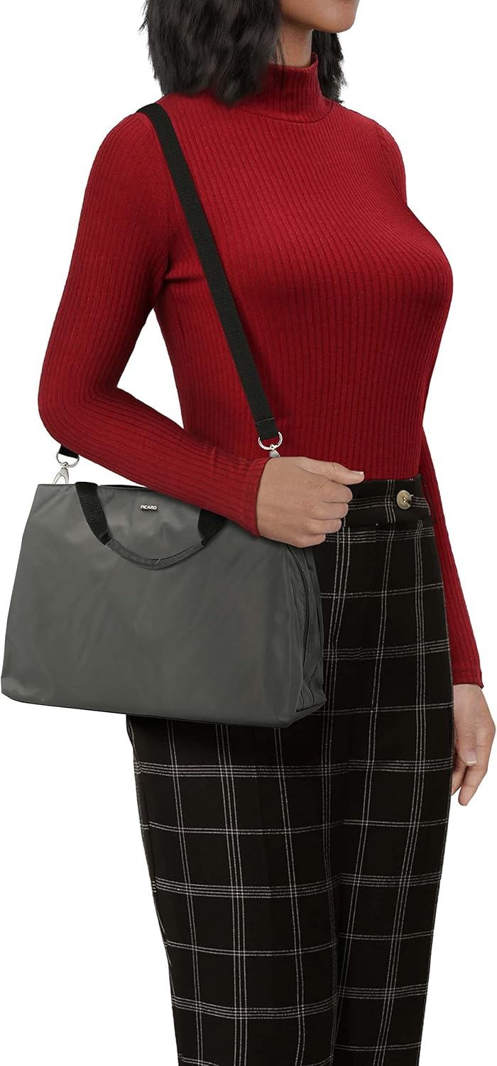 Picard Damen Henkeltasche HAPPY aus Nylon Klein, Mittel | mit Magnetverschluss | Henkeltasche | Allt