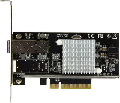 StarTech.com 1 Port 10G Open SFP+ Netzwerkkarte - PCIe - Intel Chip - MM/SM - PCI Express 10G NIC mi