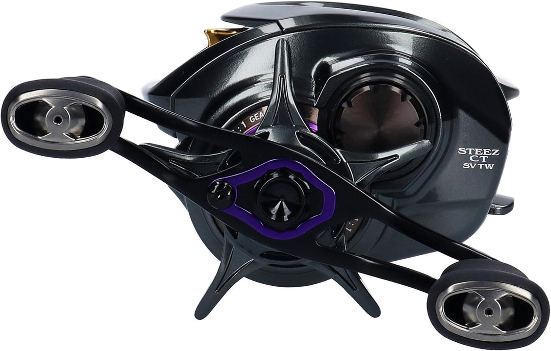 Daiwa Köderrolle 19 Steez CT SV TW (rechts/linker Griff) (Modell 2019) 700 x HL (linker Griff), 700