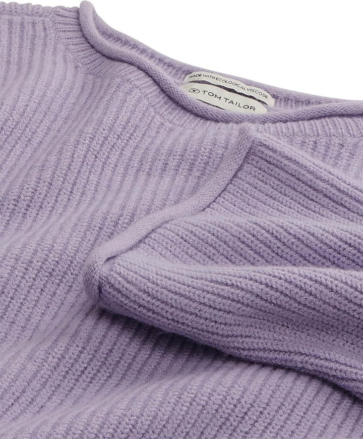 TOM TAILOR Mädchen Basic Pullover 152 29478 - Light Orchid Purple, 152 29478 - Light Orchid Purple