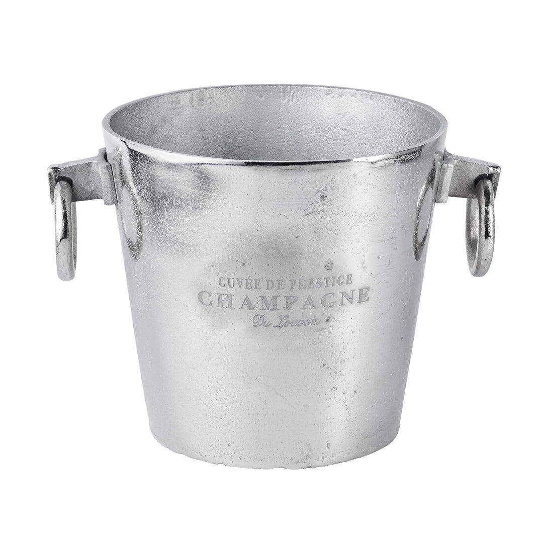 Michael Noll Champagnerkühler, Weinkühler, Flaschenkühler, Aluminium, Silber, S, M, L, 20 cm, 23 cm,