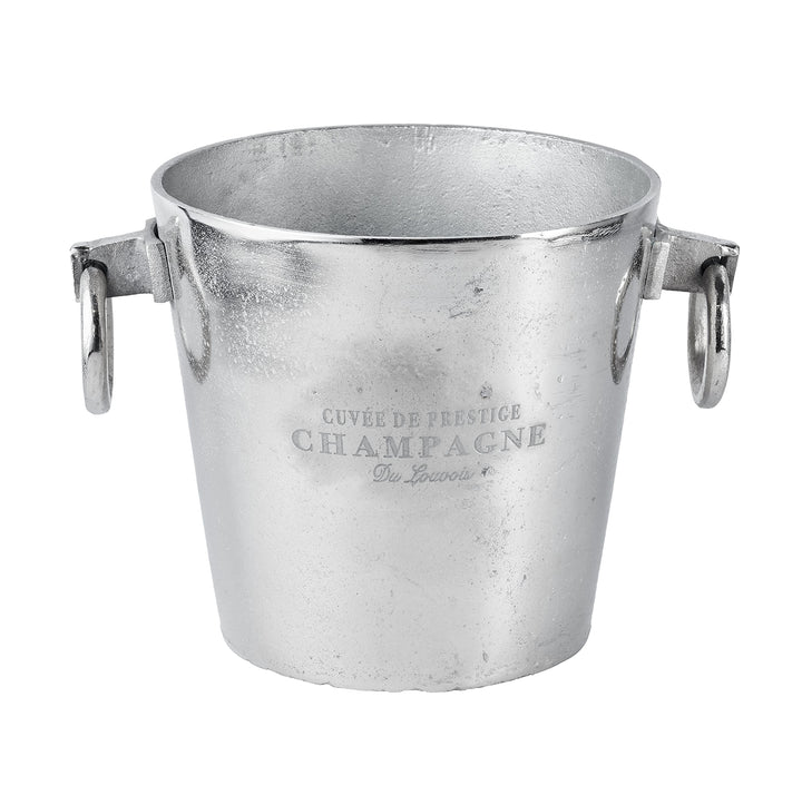 Michael Noll Champagnerkühler, Weinkühler, Flaschenkühler, Aluminium, Silber, S, M, L, 20 cm, 23 cm,