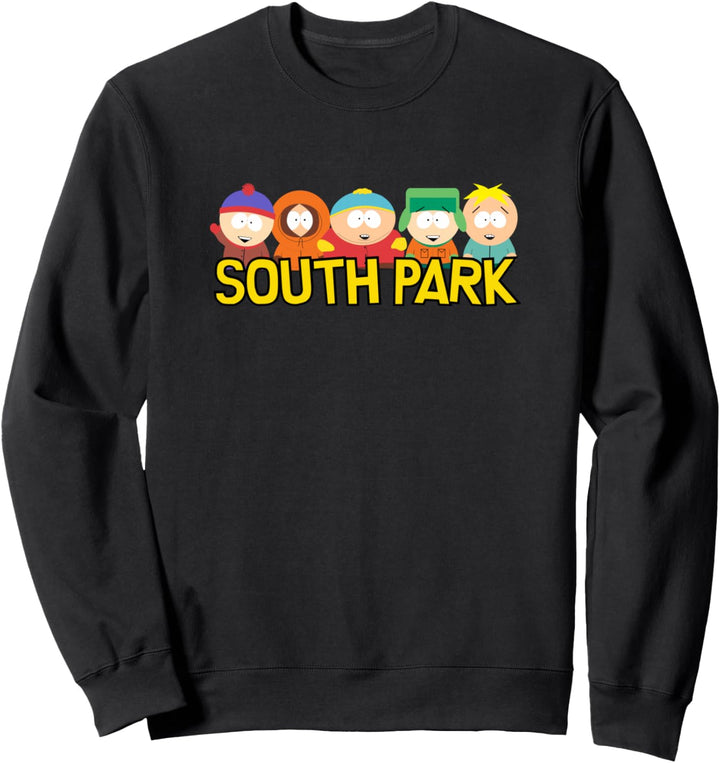 South Park Gang Behind Logo Sweatshirt