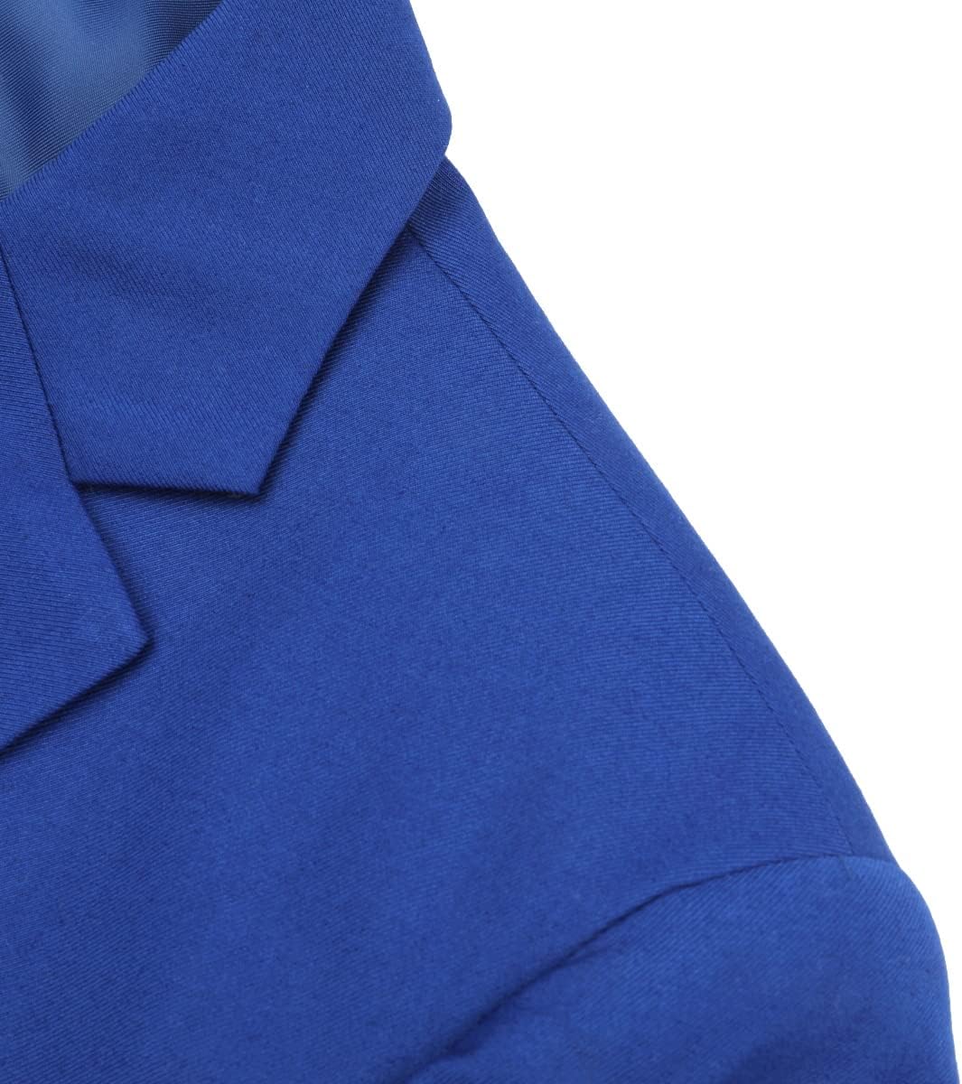 YOUTHUP Herren Sakko Slim Fit Anzugjacke für Business Hochzeit Eleganter 1 Knöpfen Blazer XL Königsb