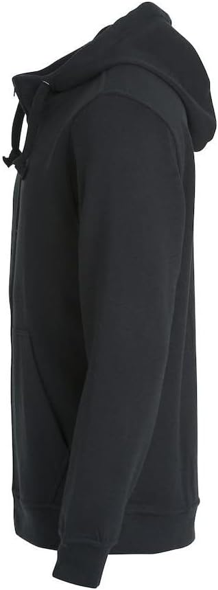 CliQue - Herren Kapuzen-Sweatjacke 'Basic Hoodie' / anthrazit meliert (955), S