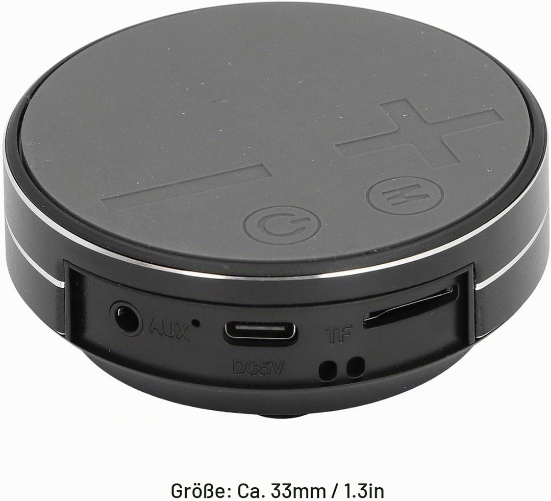 Yunseity Wasserdichter Knochenleitungslautsprecher, Stereo-Knochenleitungslautsprecher mit Aluminium