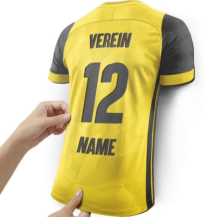 Elbeffekt Trikotlampe für Coburg Fans aus Holz - personalisierbares Geschenk - schenke Dein individu