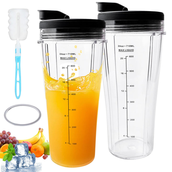 Mixer Ersatzteile Für Ninja, 2 Stück Becher Ersatzteile Für Ninja, Ersatzteile Für Mixer Ss100, Ss10