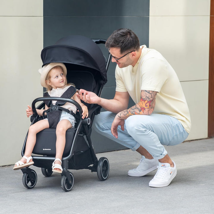 KikkaBoo Buggy Kinderwagen Reisebuggy CIELA, Bis 22 kg, Leicht (7,1 kg), One-Hand-Faltbar, Atmungsak