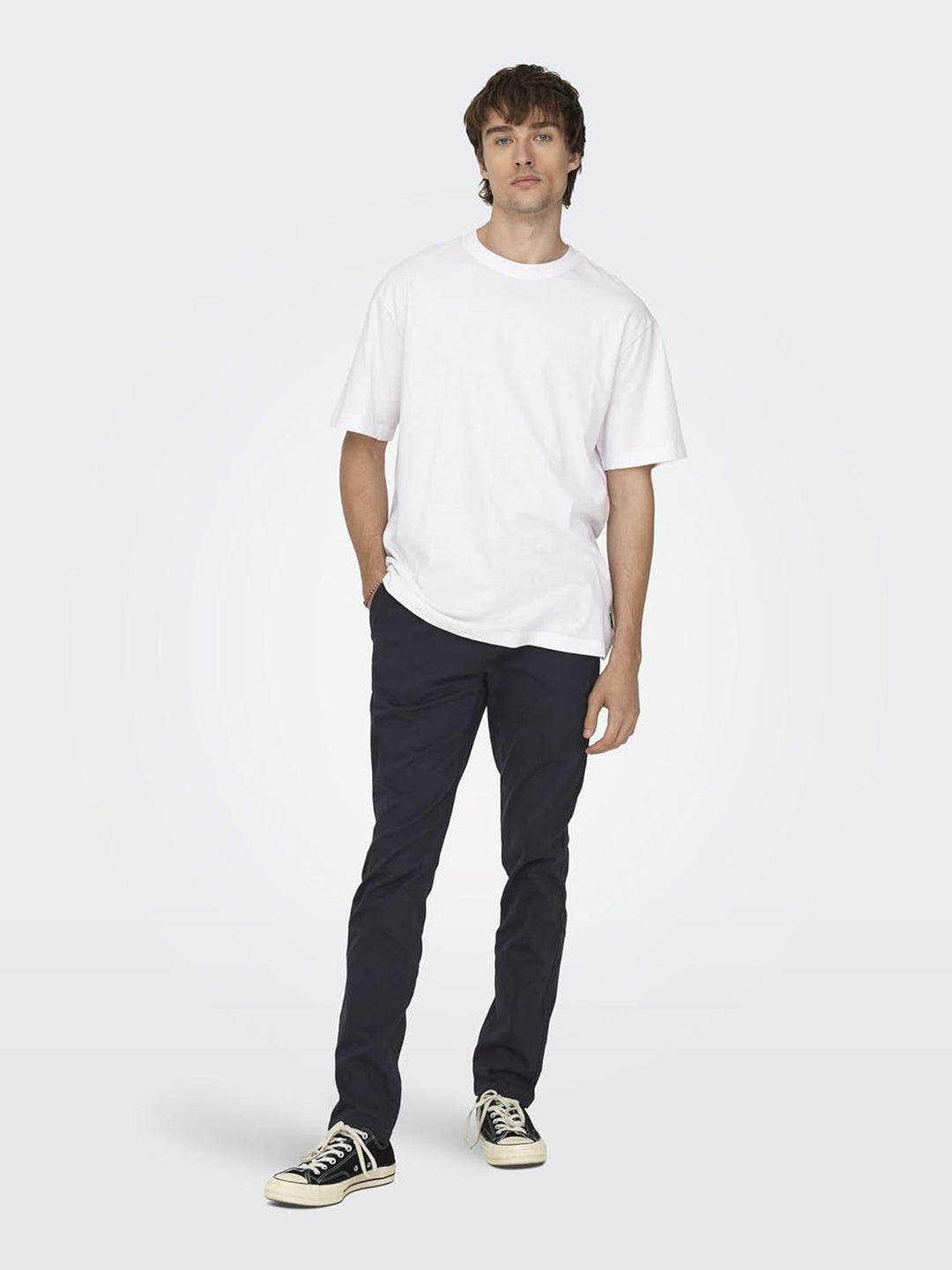 Only & Sons Male Chino Hose ONSMARK Slim Fit Chino Hose 30W / 34L Dark Navy, 30W / 34L Dark Navy