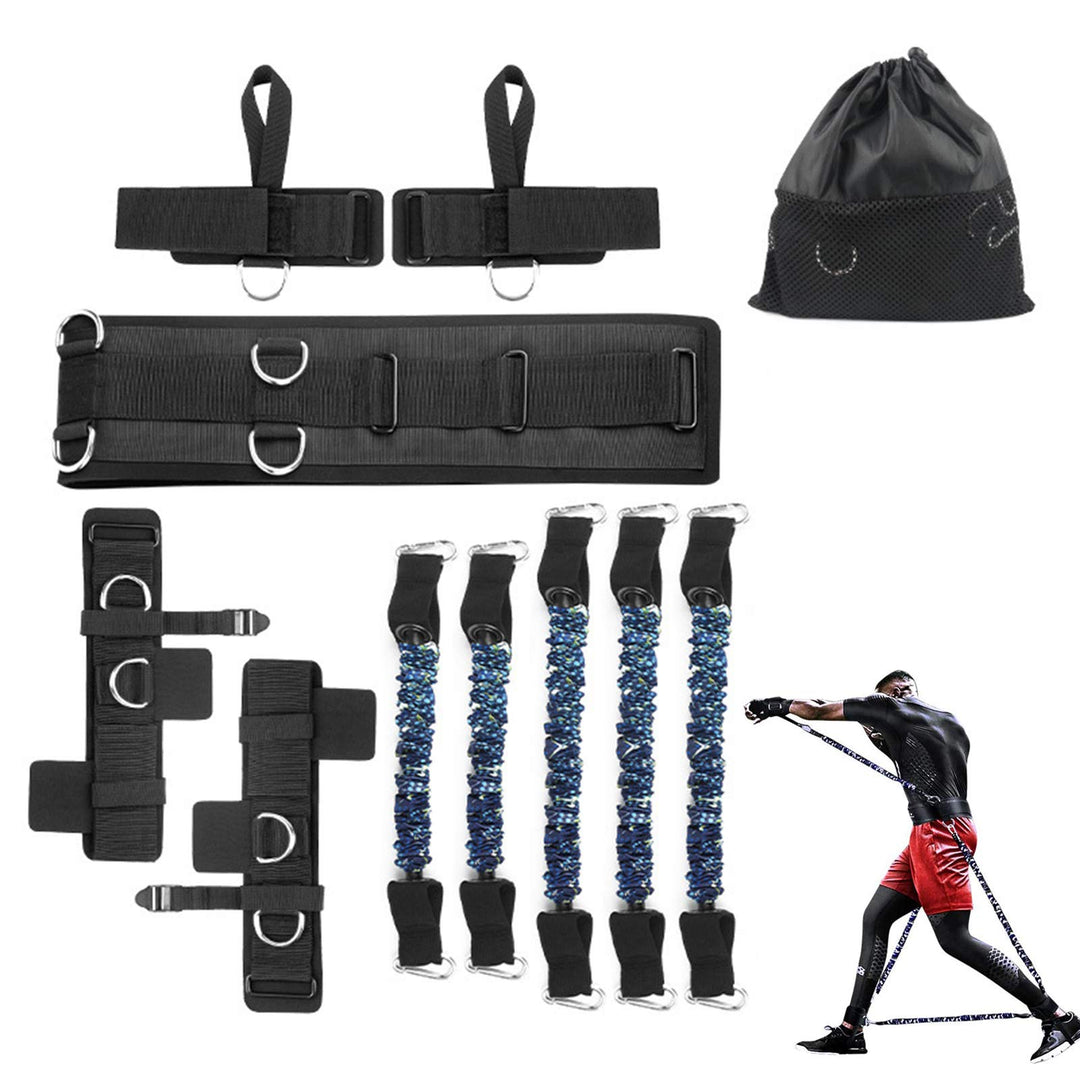 Sfeexun Boxen Expander Resistance Bands Set: Boxing Gummibänder Expander Fitness Band Gummibänder Fi