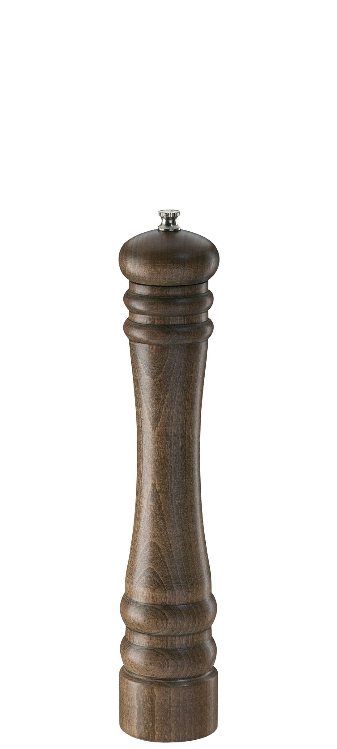 Zassenhaus, Salzmühle "Berlin", holz, dunkel, 5.3x5.3x30 cm Salzmühle 30cm Gebeizt, Salzmühle 30cm G