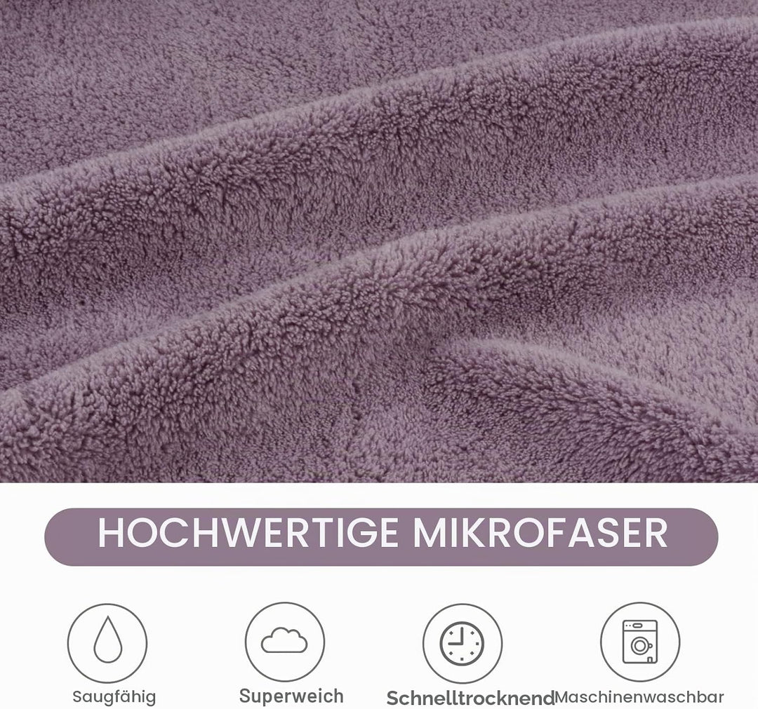 KinHwa super saugfähiges Haustierhandtuch Mikrofaser Hund Badetuch für Hunde und Katzen 76CM x 127CM