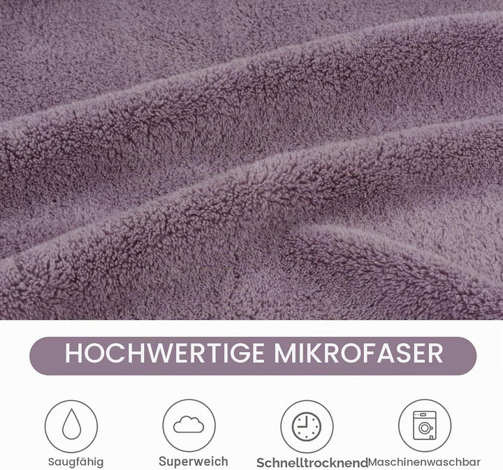 KinHwa super saugfähiges Haustierhandtuch Mikrofaser Hund Badetuch für Hunde und Katzen 76CM x 127CM