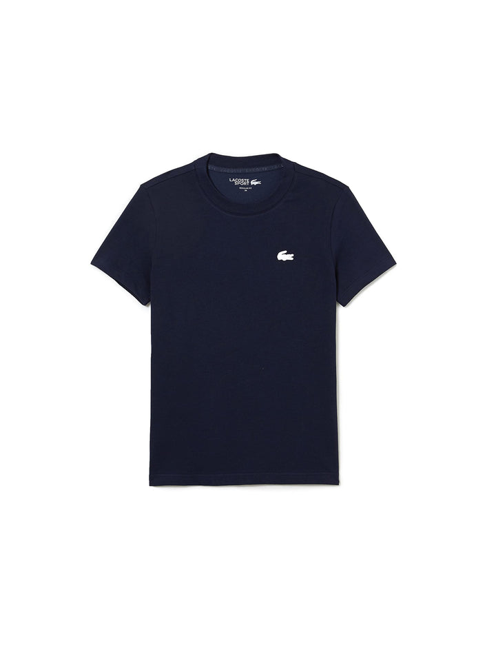 Lacoste Damen Tf9246 Turtle Neck T-Shirt, Marineblau, XS