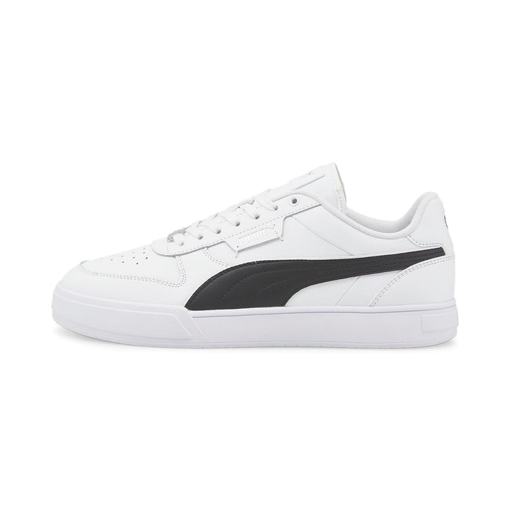 Puma Unisex Puma Caven 2.0Sneaker 41 EU Dime White Black Silver, 41 EU Dime White Black Silver