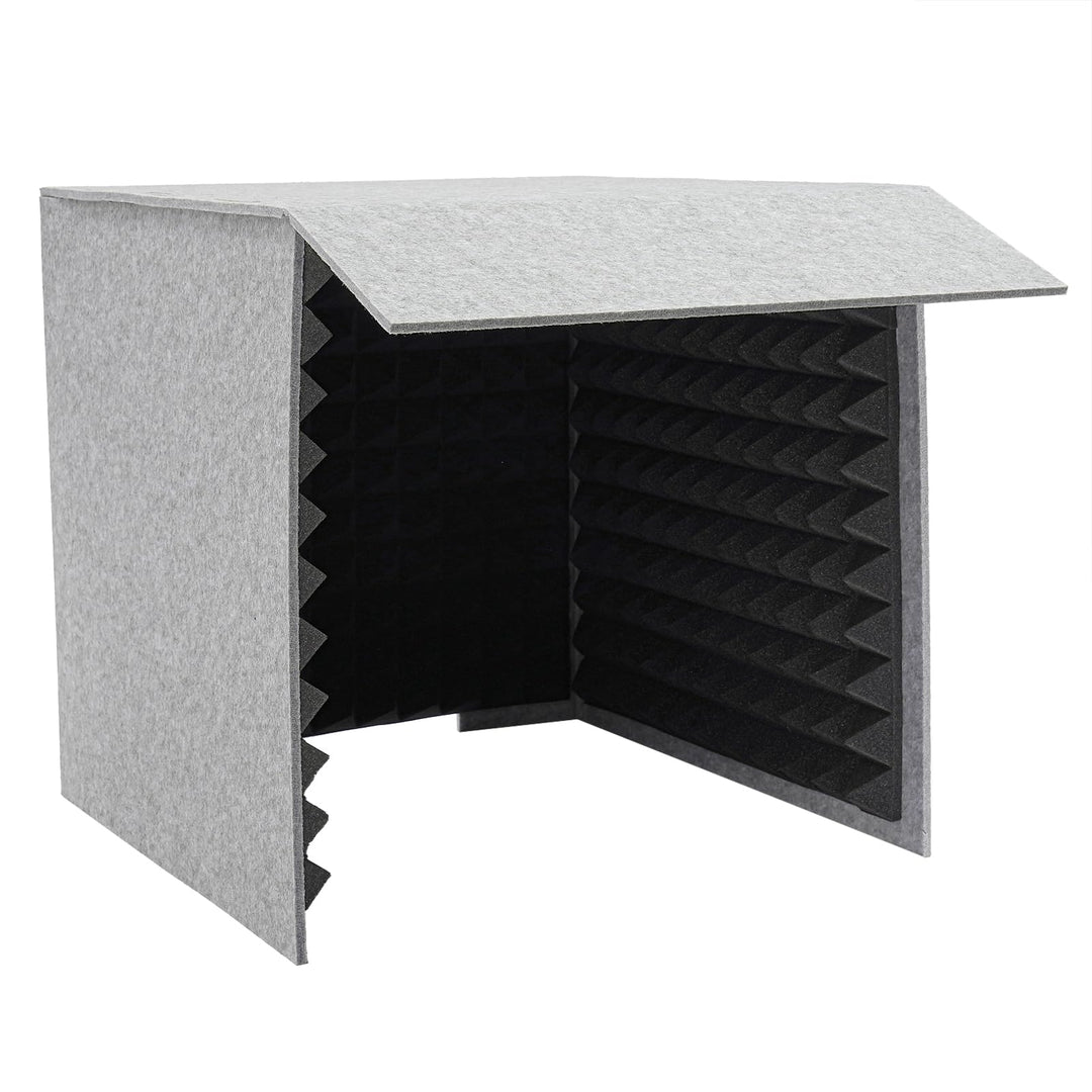 Vocal Booth Tragbare Schalldichte Kabine Schallabsorption Schalldichte Gesangskabine 60*60*60cm, 50m
