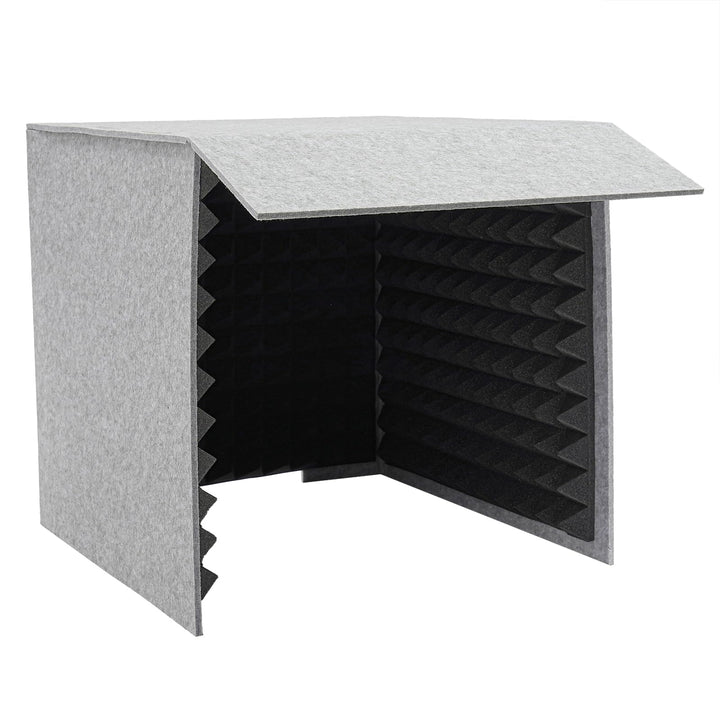 Vocal Booth Tragbare Schalldichte Kabine Schallabsorption Schalldichte Gesangskabine 60*60*60cm, 50m