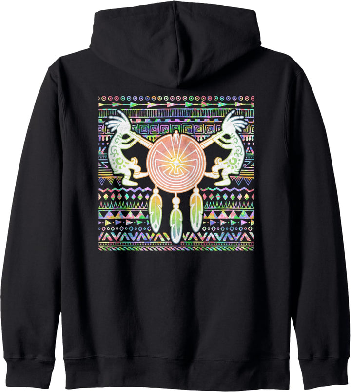 Kokopelli Duo - Man In The Maze - Dreamcatcher 3 - Fan Fun Kapuzenjacke