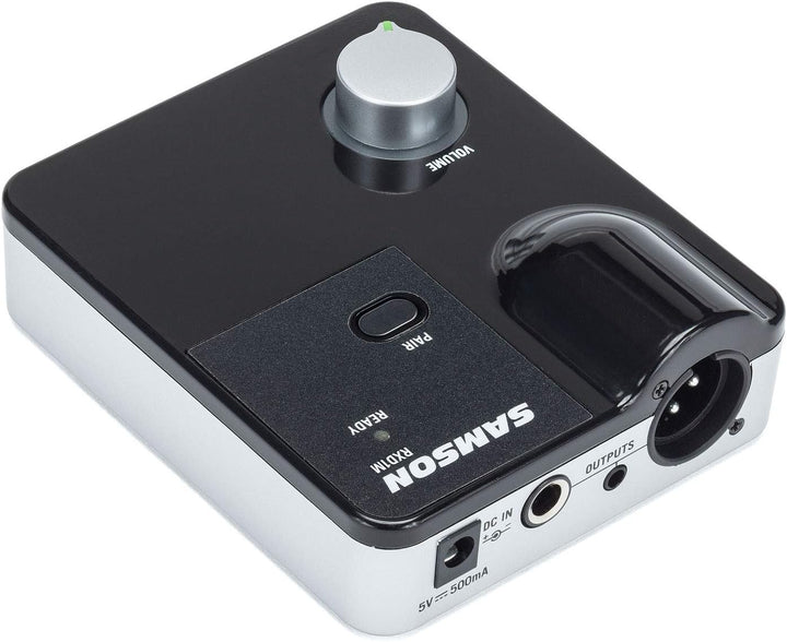Samson XPDm Headset Wireless System mit Desktop-Empfänger + keepdrum Fell-Windschutz