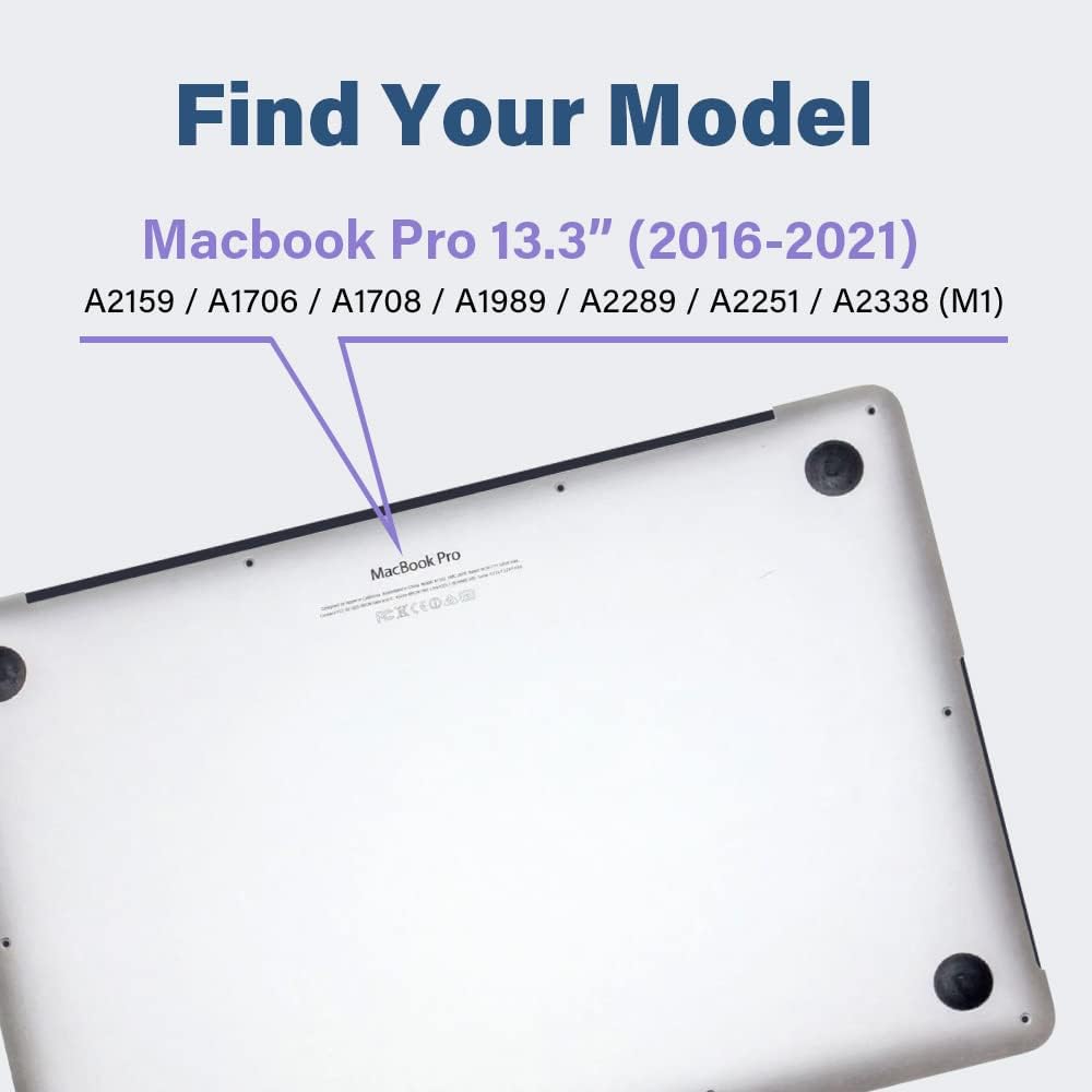 SenseAGE Magnetischer Blickschutzfilter für MacBook Pro 13,3 Zoll (2016-2022 M1/M2) Anti-Spy &amp; Anti-