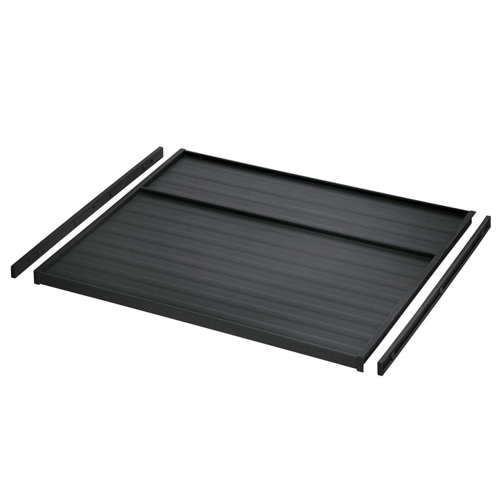Ninka eins2vier Deckelplatte + Deckelführungsleiste 5279.21/5279.11 für Korpusbreite 600 mm dunkelgr