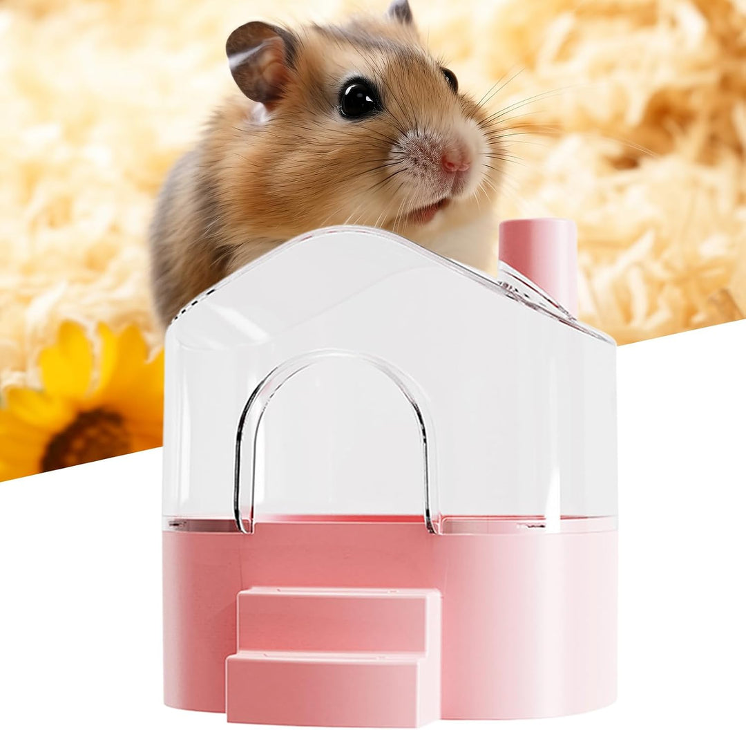 Hamster Sandkiste | Transparenter Grosser Hamster Badebehälter,Kleintierhäuser &amp; Habitate Zur Reinig