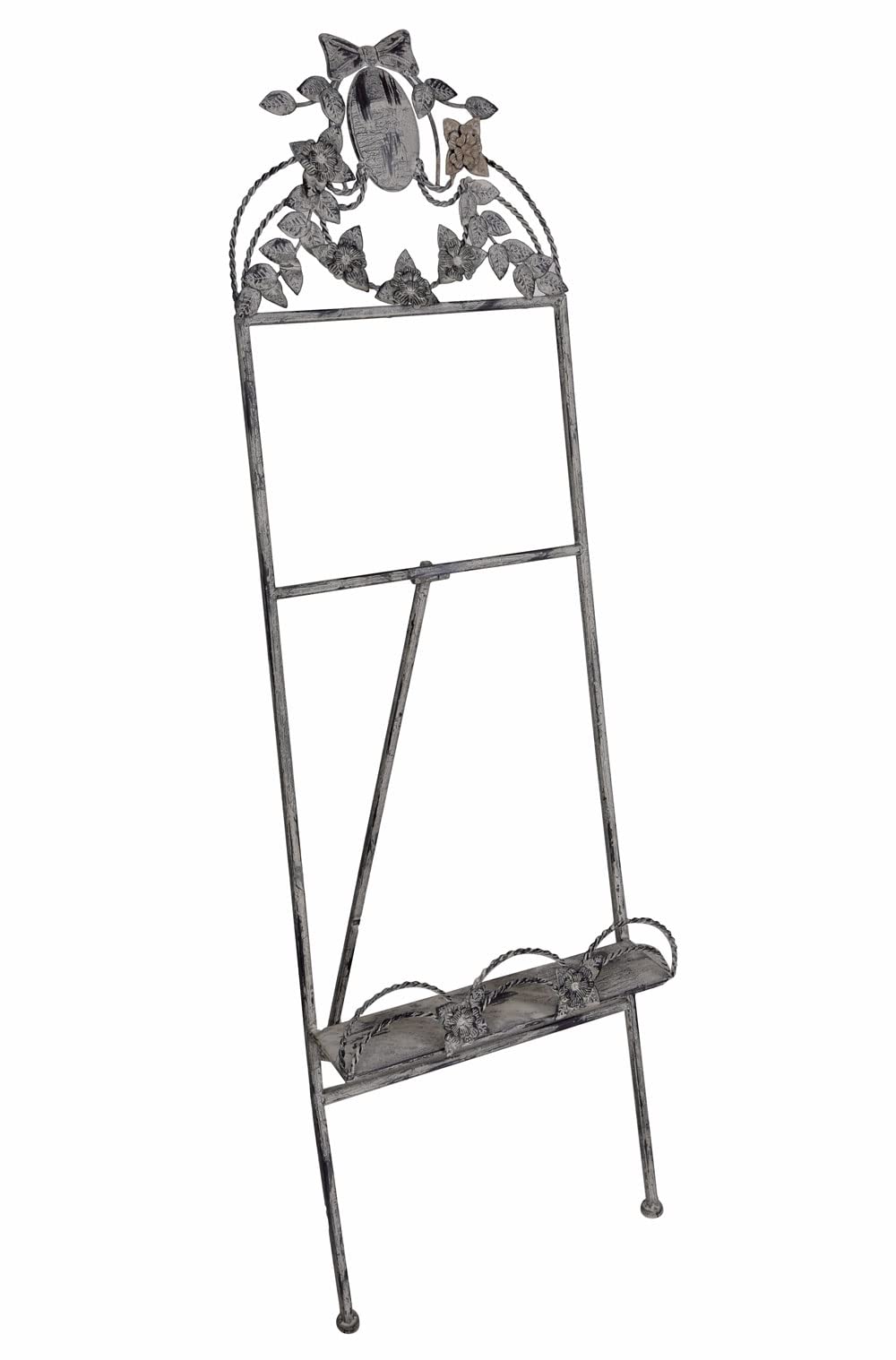 Staffelei VILLA MONET Antik Eisen Display Standstaffelei 116cm Metall Shabby Chic Vintage Deko für H