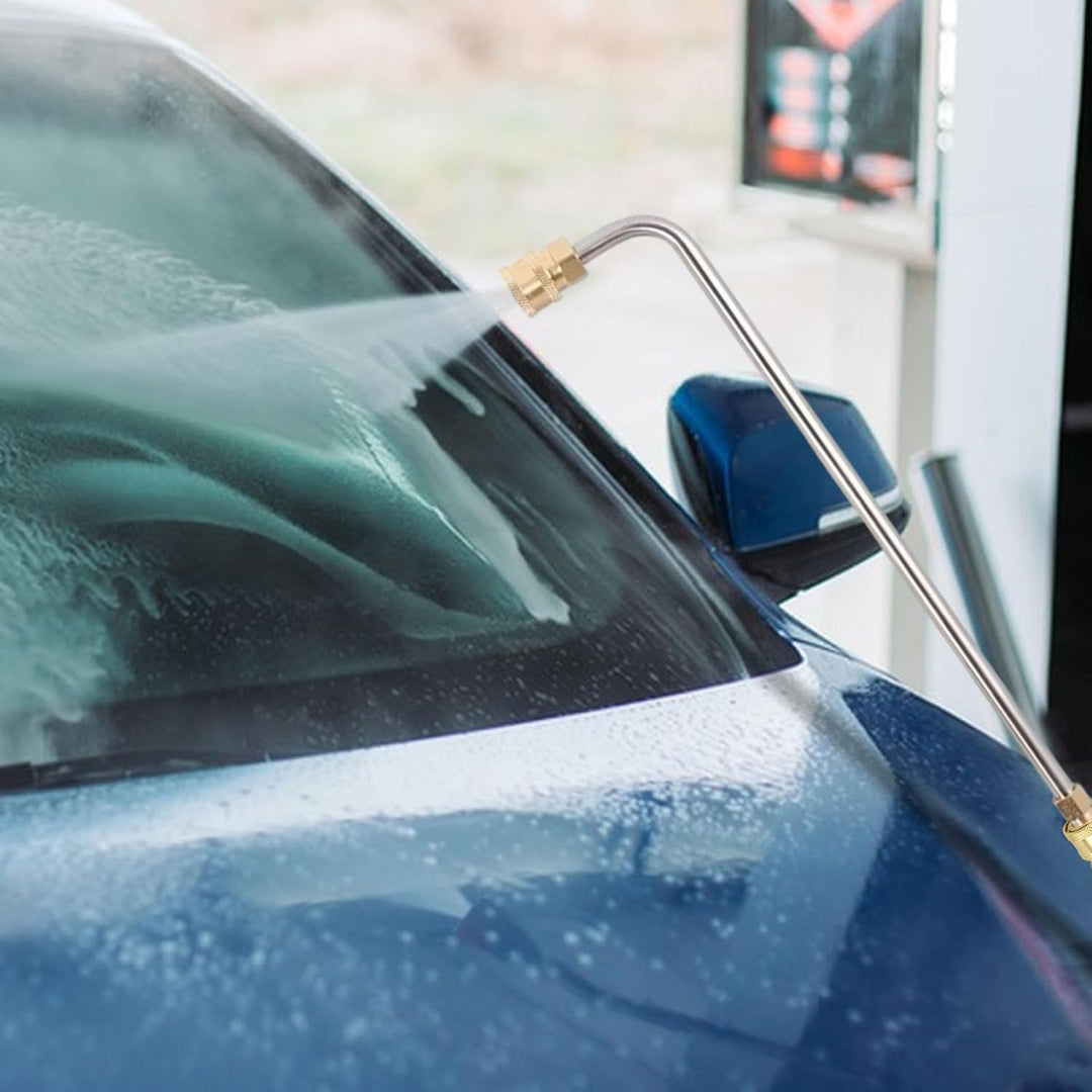 Hochdruckreiniger-Lanzen-Verlängerungsstab, 90 Grad/30 Grad abgewinkelte Sprühlanze für Kärcher K2 K