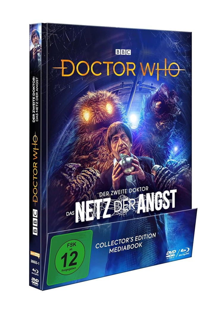 Doctor Who: Der Zweite Doktor - Das Netz der Angst (Mediabook Edition) LTD. (DVD & BluRay) [Blu-ray]