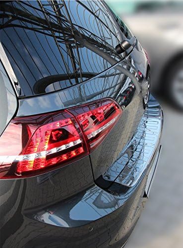 Ladekantenschutz Edelstahl CHROM kompatibel für VW GOLF 7 VII SCHRÄGHECK | mit Abkantung | premium Q