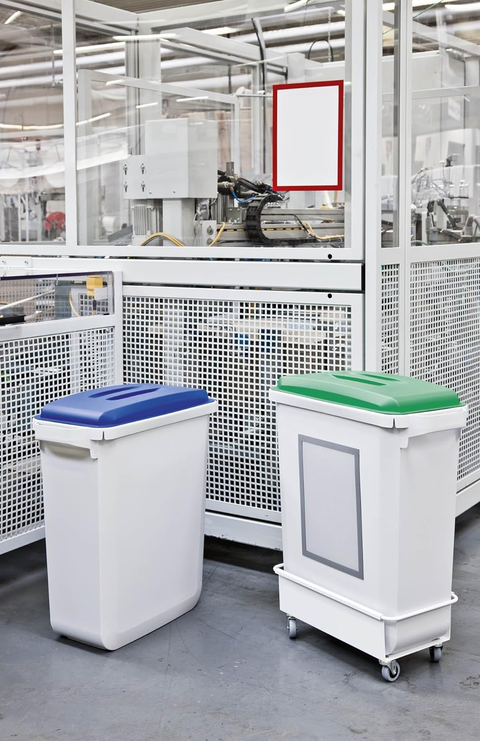 Durable Fahrwagen Durabin für 60 Liter, 1 Stück, weiss, 1801666010 Für 1 Behälter, Für 1 Behälter
